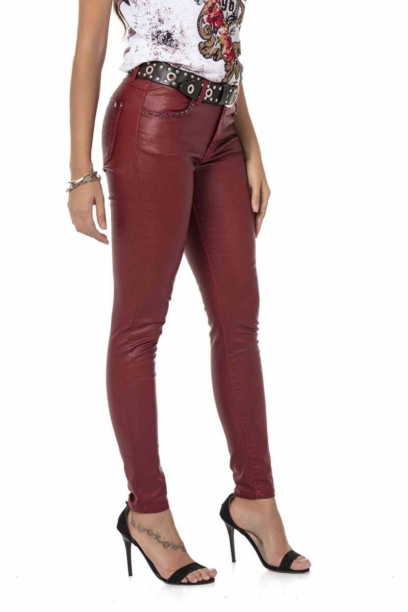 WD467 Women's Leather Pants