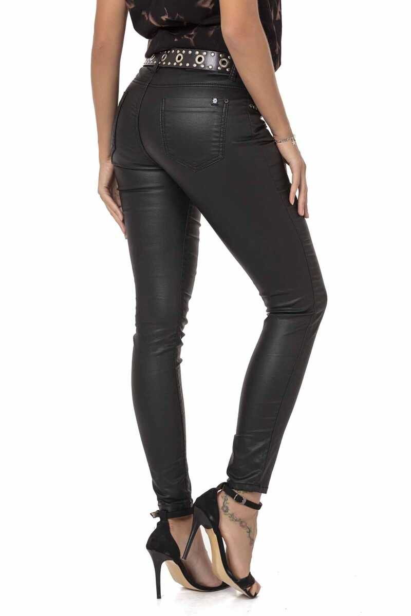 WD467 Women's Leather Pants
