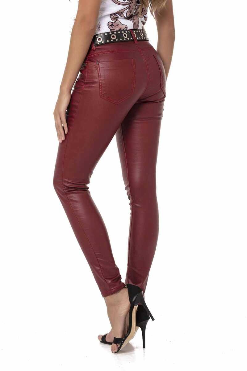 WD467 Women's Leather Pants