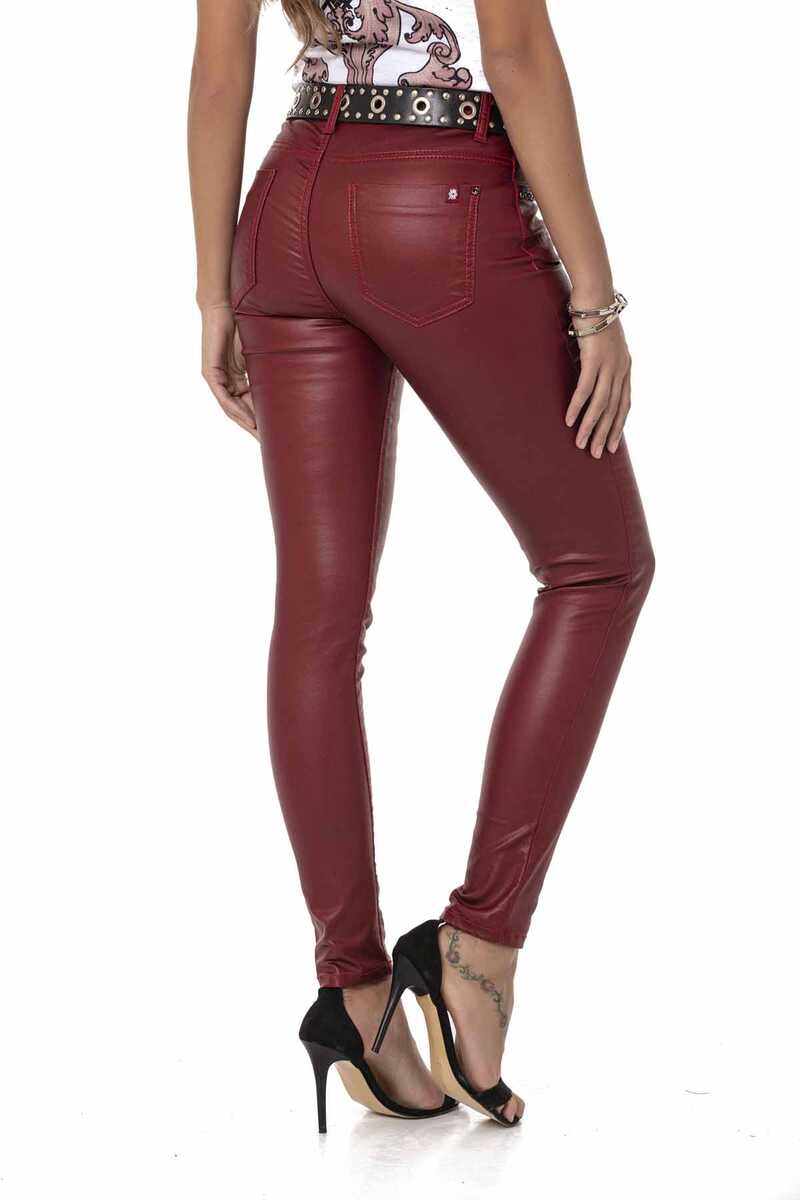 WD467 Women's Leather Pants