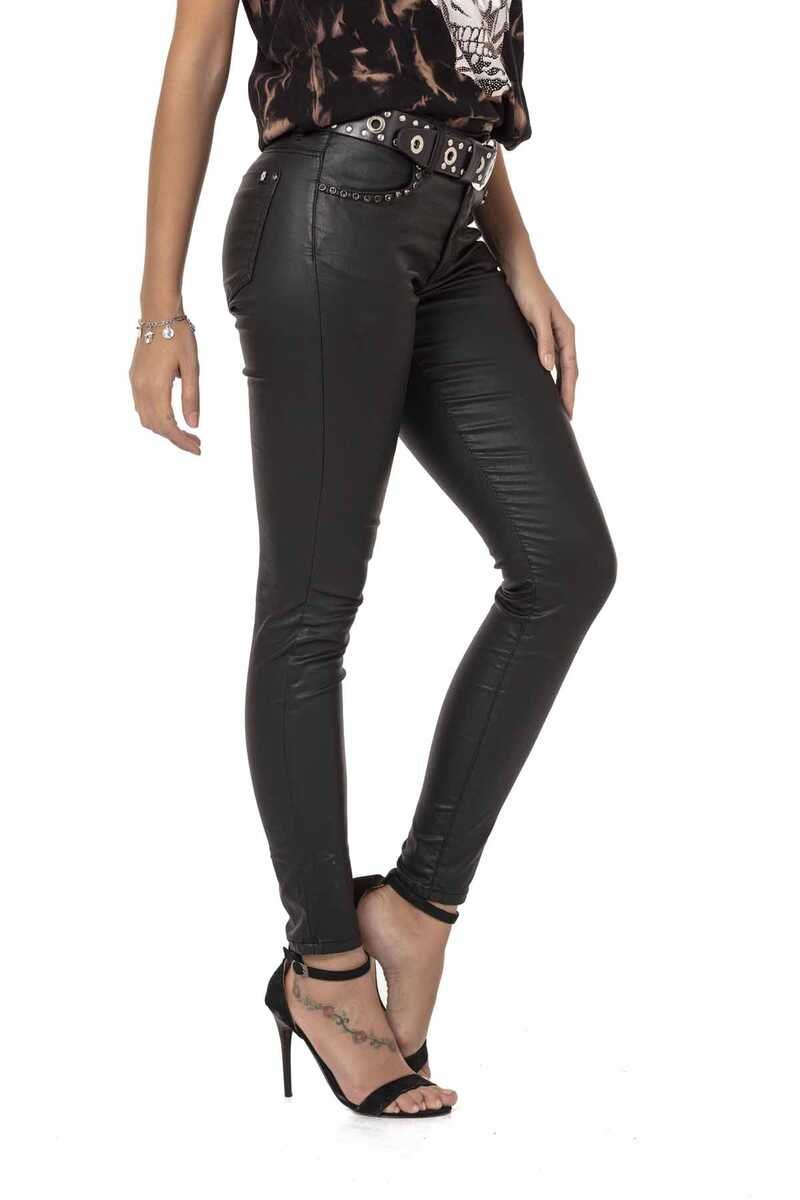 WD467 Women's Leather Pants