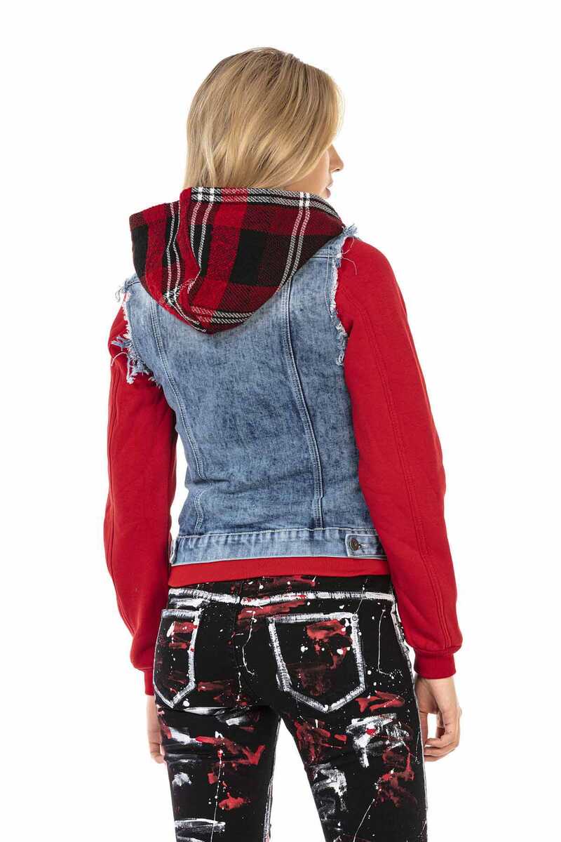 WJ191 Hooded Denim Jacket