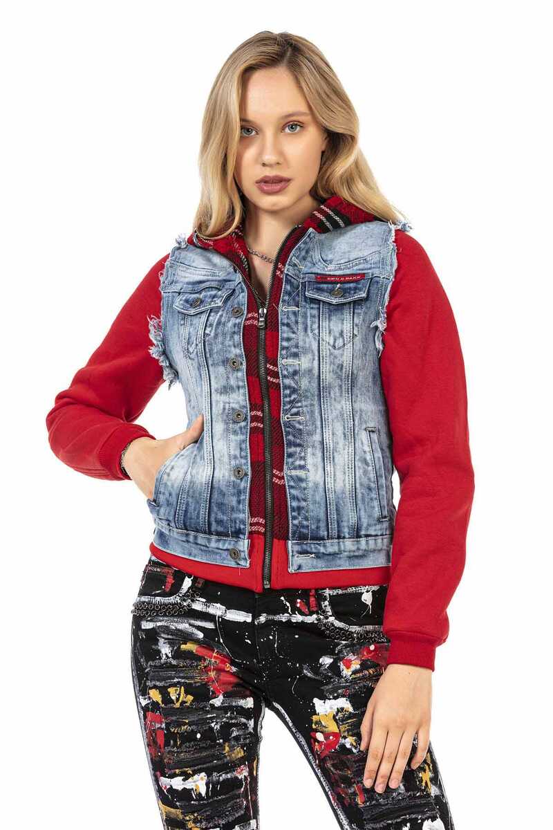 WJ191 Hooded Denim Jacket