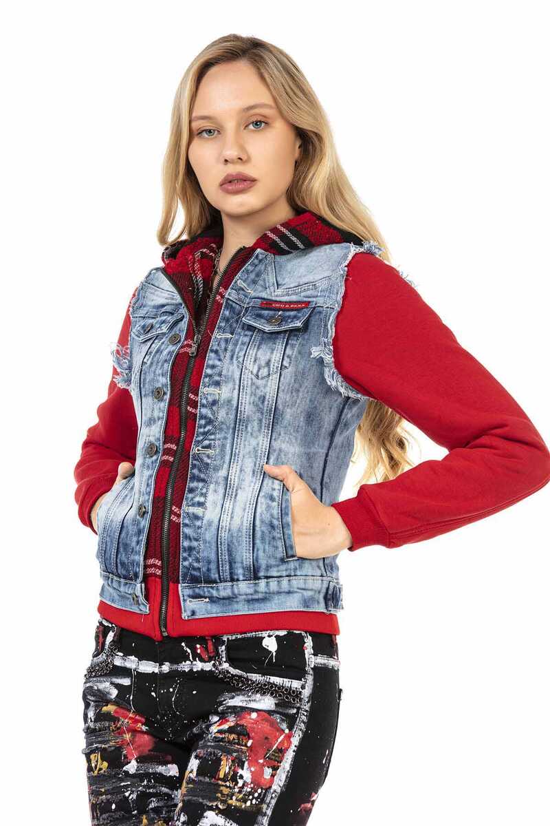 WJ191 Hooded Denim Jacket