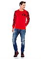 CL370 Embroidered Crew Neck Heavyweight Men's Sweatshirt