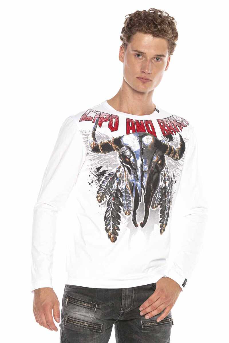CL396 Mystic Skull Stone Men's Sweatshirt