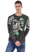 CL476 Neon Pattern Sweatshirt