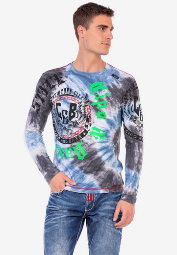 CL476 Neon Pattern Sweatshirt