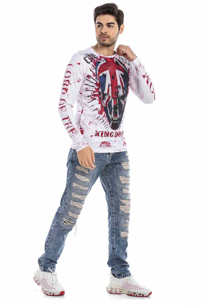 CL498 Great Britain Pattern Men's Sweatshirt