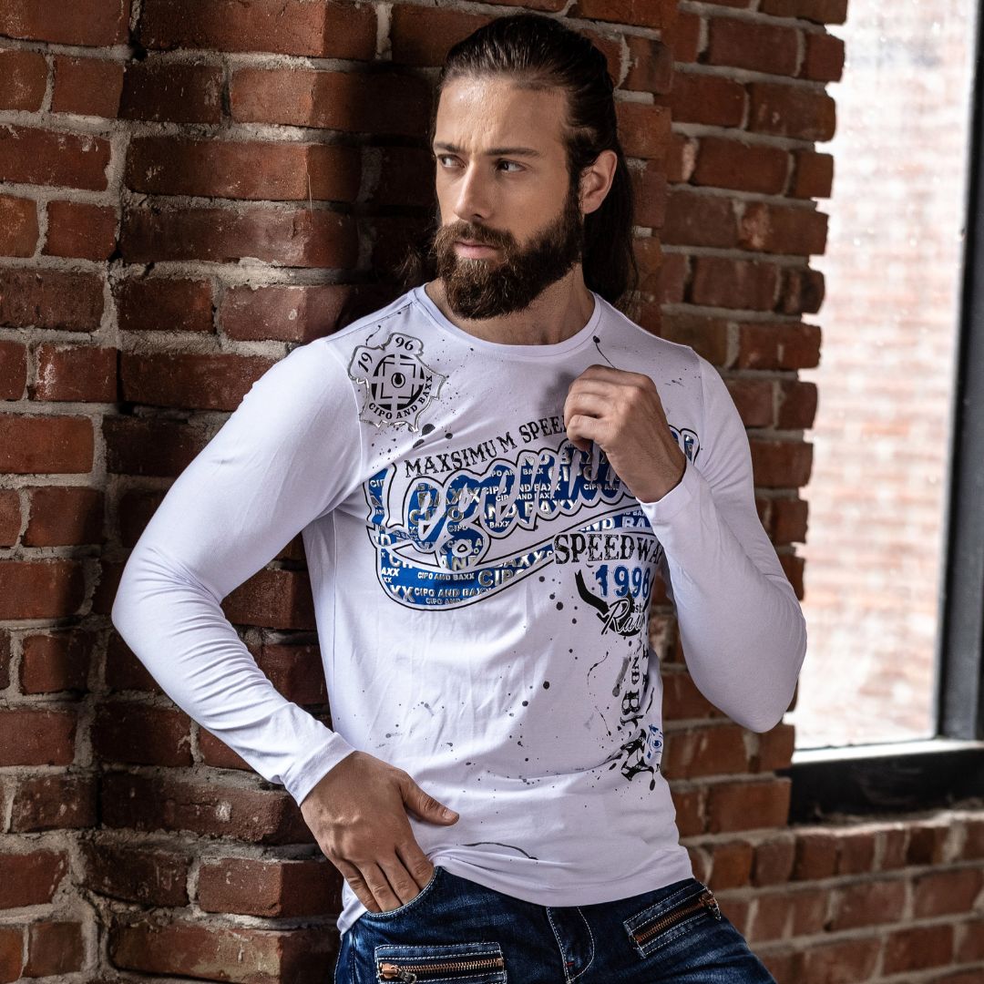 CL510 Men's Sweatshirt – Everyday Relaxed Crew Neck Sport Basic