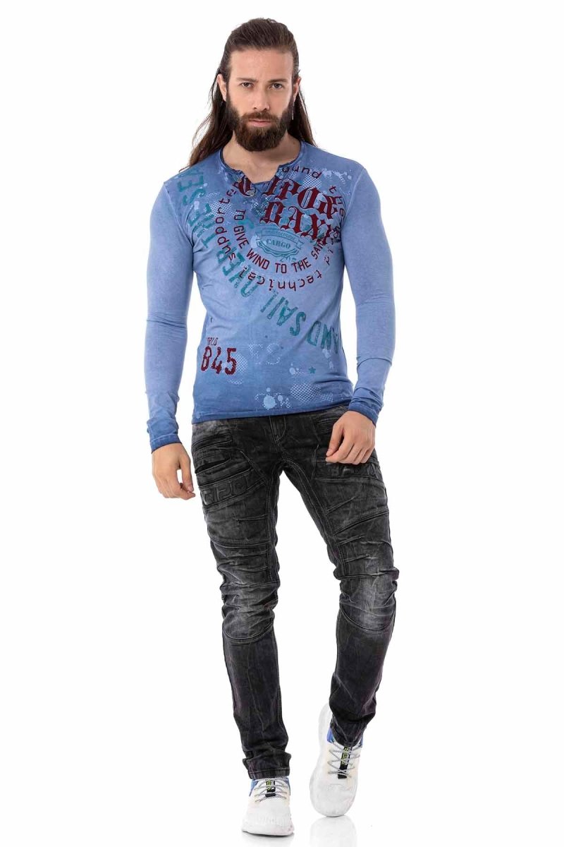 CL512 V-Neck Lightweight Sweatshirt