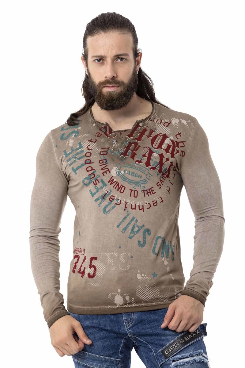 CL512 V-Neck Lightweight Sweatshirt