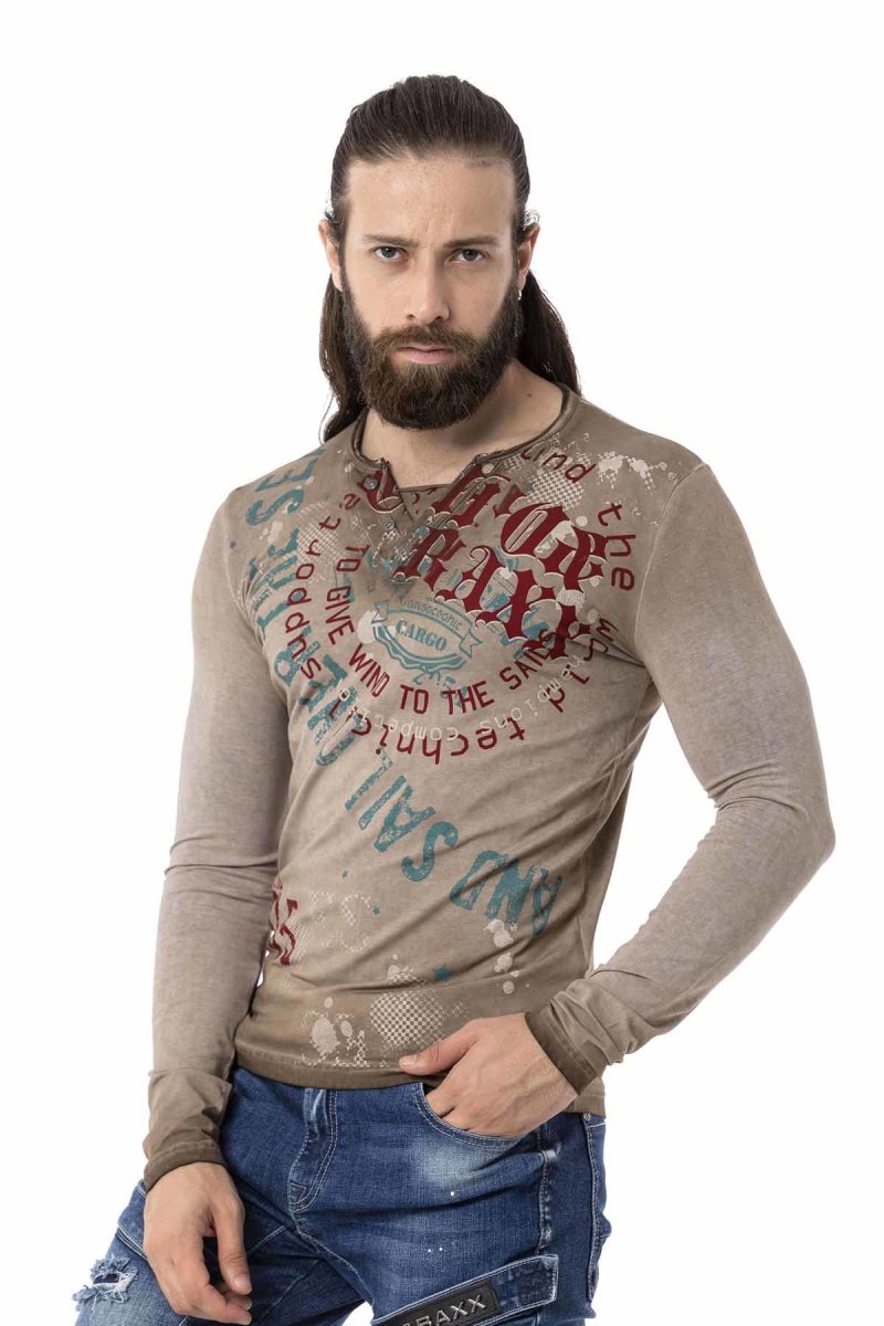 CL512 V-Neck Lightweight Sweatshirt