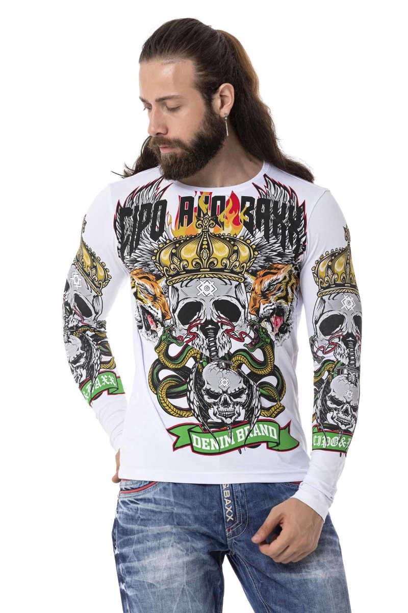 CL514 Men's Sweatshirt – Everyday Relaxed Crew Neck Sport Basic
