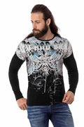 CL516 Royal Pattern Lightweight Sweatshirt