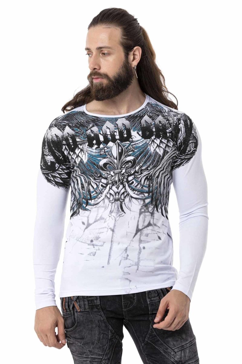 CL516 Royal Pattern Lightweight Sweatshirt