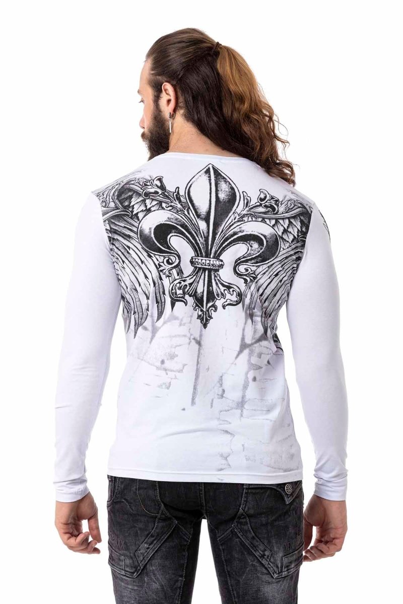 CL516 Royal Pattern Lightweight Sweatshirt