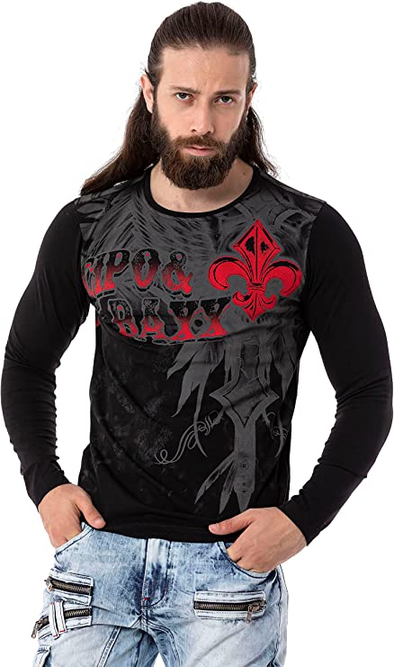 CL522 Patterned Lightweight Sweatshirt