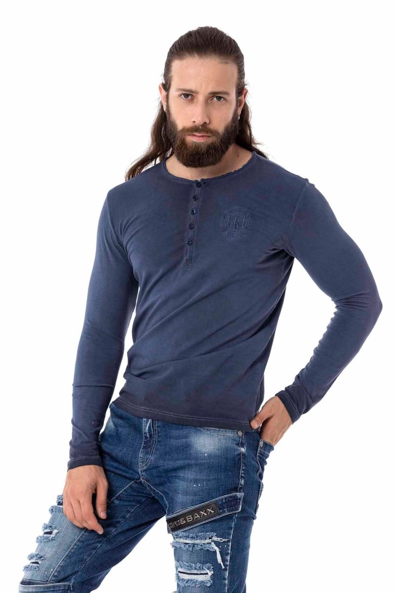 CL523 Men's Sweatshirt – Crew Neck, Slim Fit, Cotton Everyday Sport Top