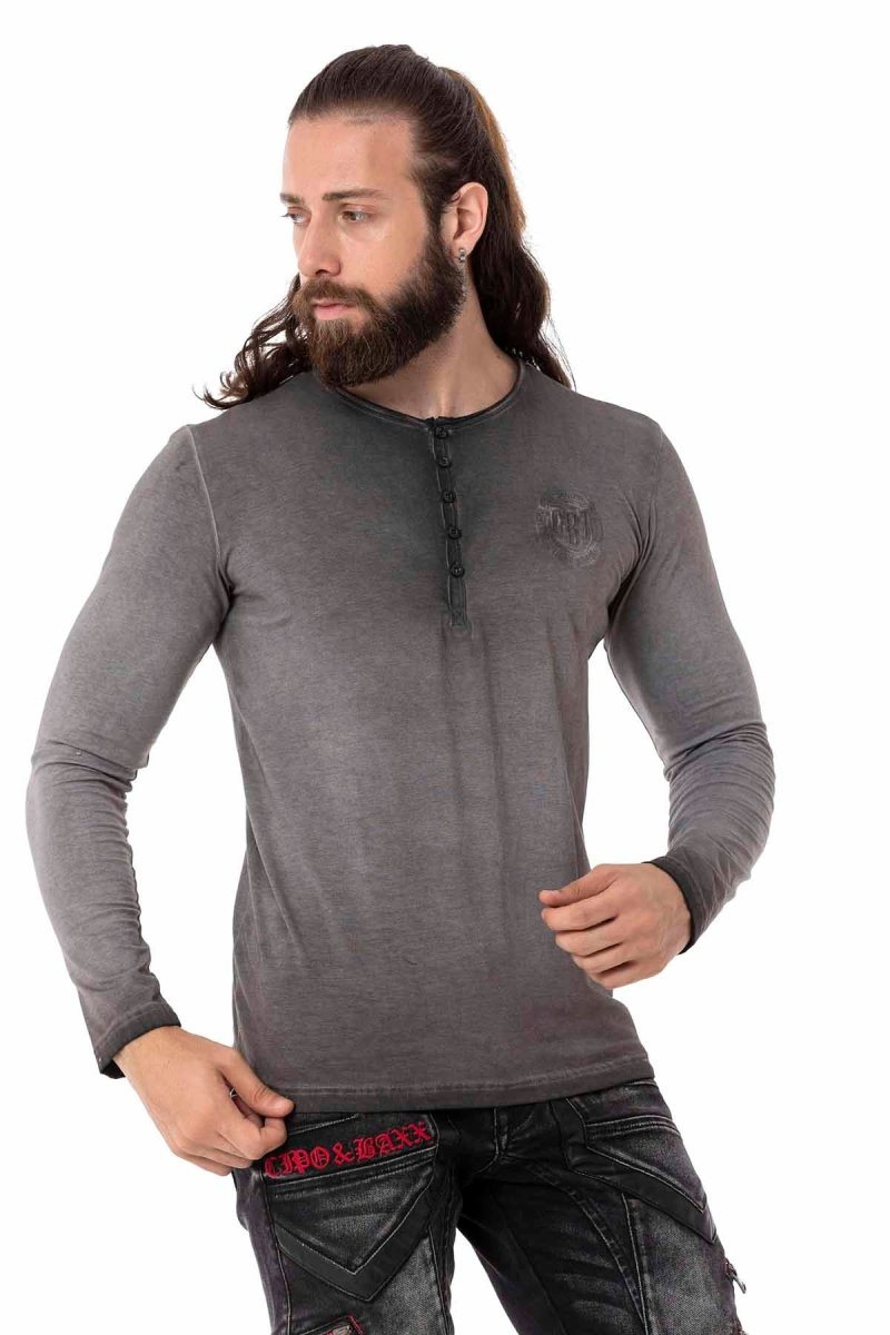 CL523 Men's Sweatshirt – Crew Neck, Slim Fit, Cotton Everyday Sport Top