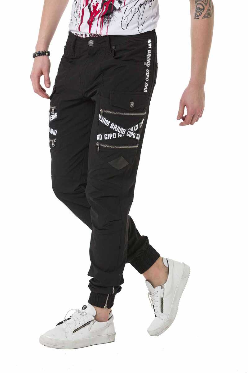 CD785 Brand Stripe Cargo Pocket Men's Pants