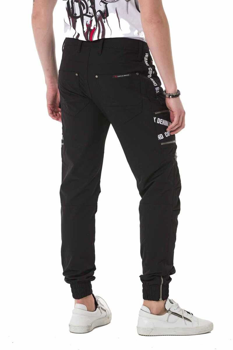 CD785 Brand Stripe Cargo Pocket Men's Pants