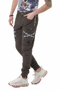 CD786 Brand Stripe Cargo Pocket Men's Pants