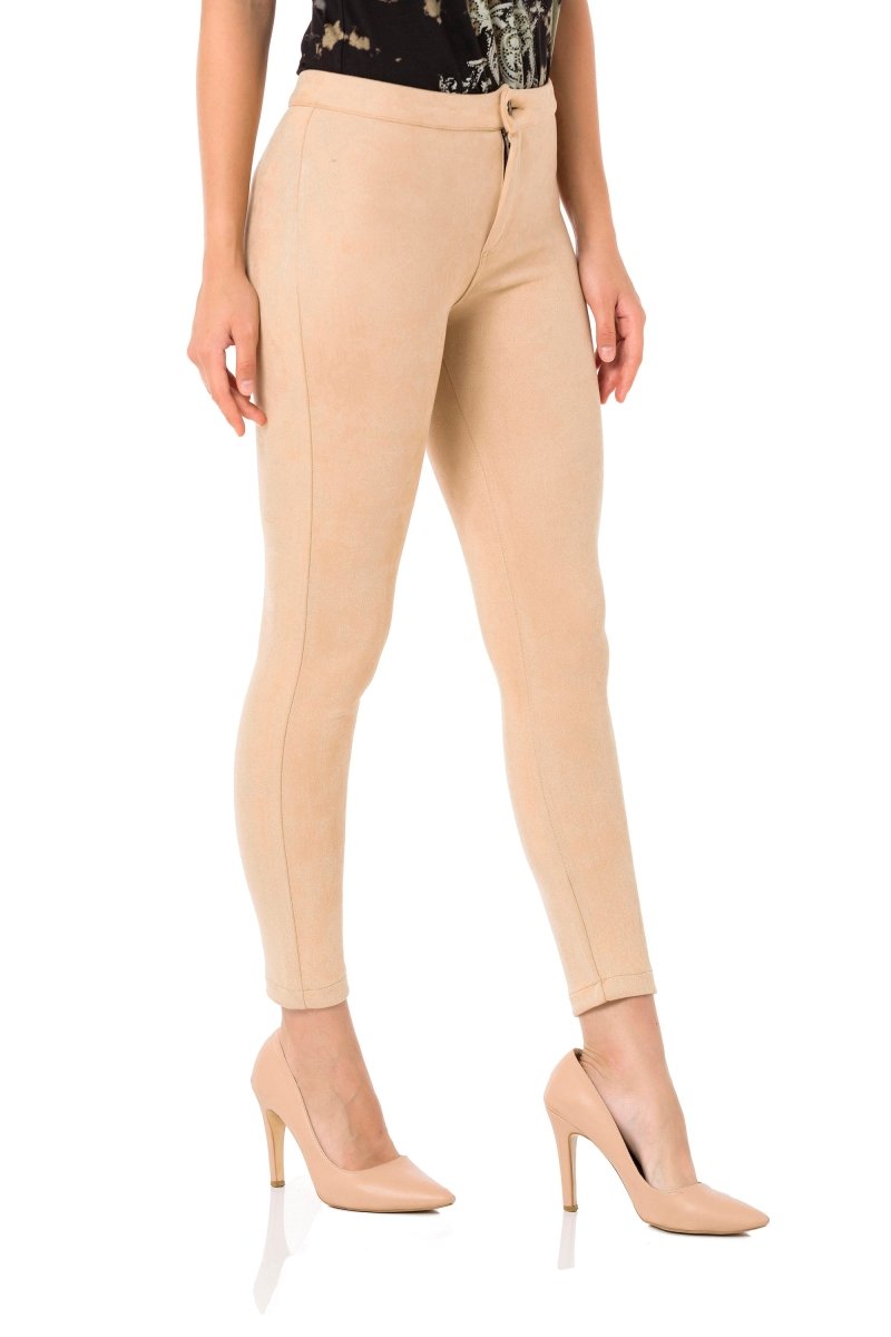 WD486 Suede Women's Leggings