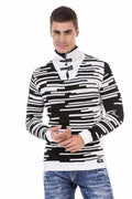CP245 Zip Collar Men's Sweater