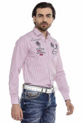 CH180 Crest Striped Men's Shirt