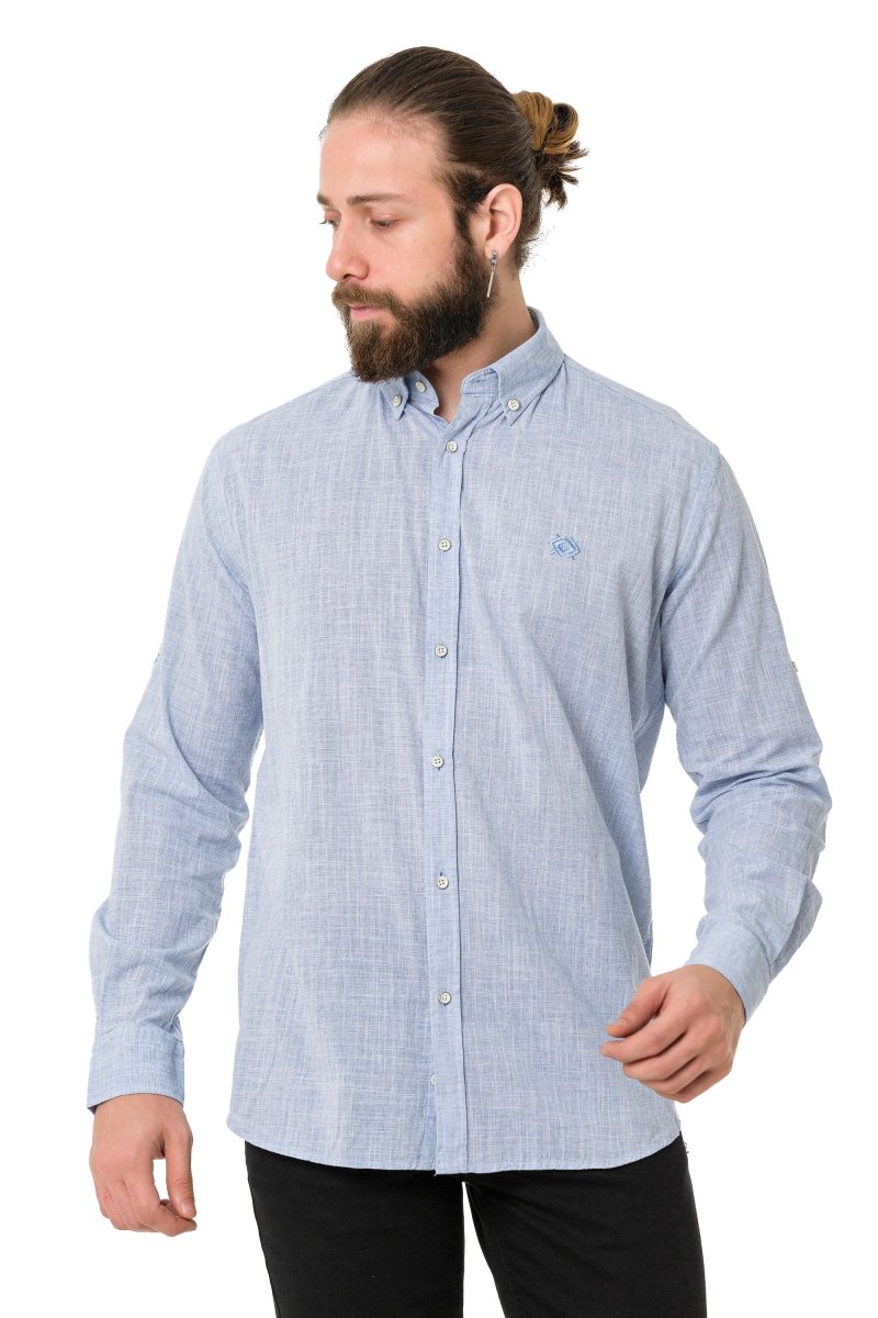 CH199 Men's Summer Linen Regular Fit Shirt