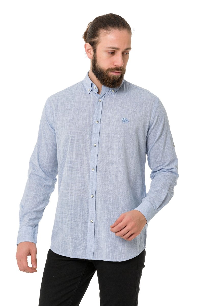 CH199 Men's Summer Linen Regular Fit Shirt