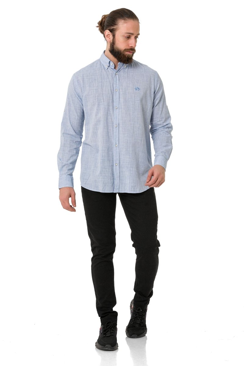 CH199 Men's Summer Linen Regular Fit Shirt