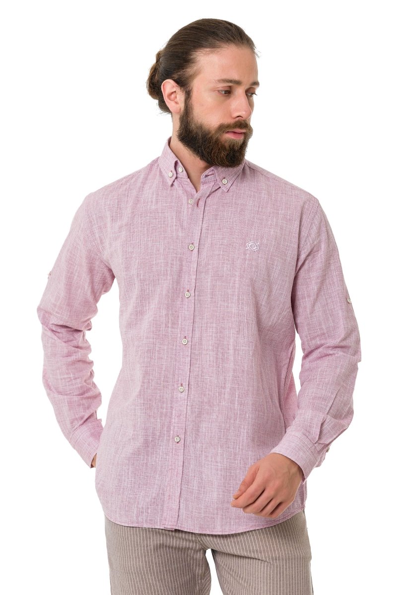 CH199 Men's Summer Linen Regular Fit Shirt