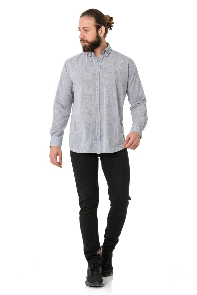 CH199 Men's Summer Linen Regular Fit Shirt