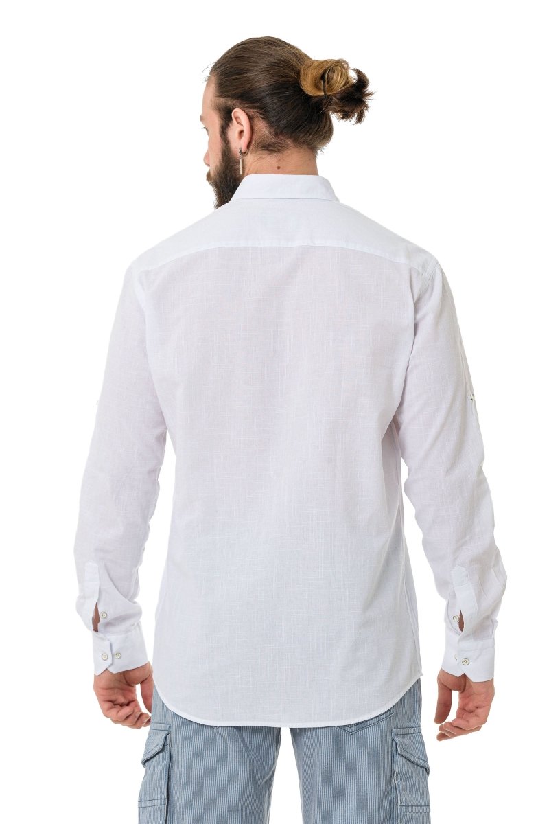 CH199 Men's Summer Linen Regular Fit Shirt