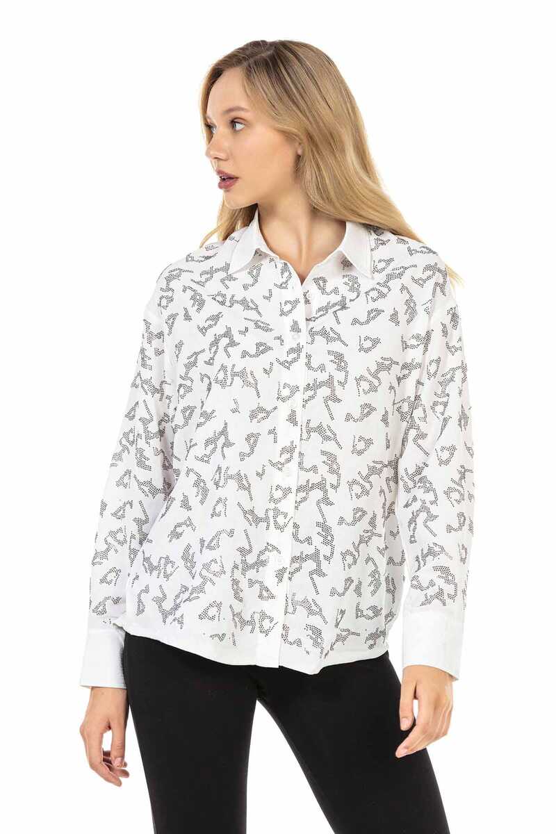 WH120 Patterned Women's Shirt