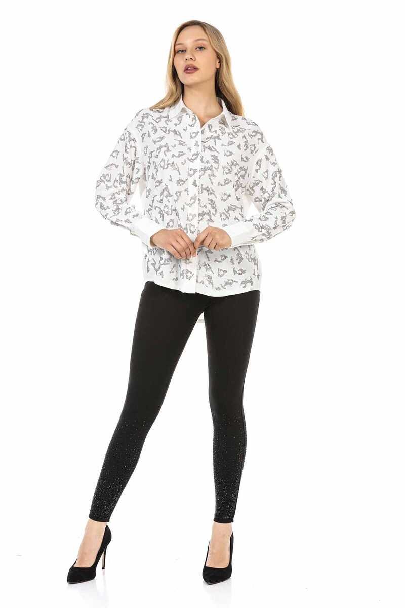 WH120 Patterned Women's Shirt