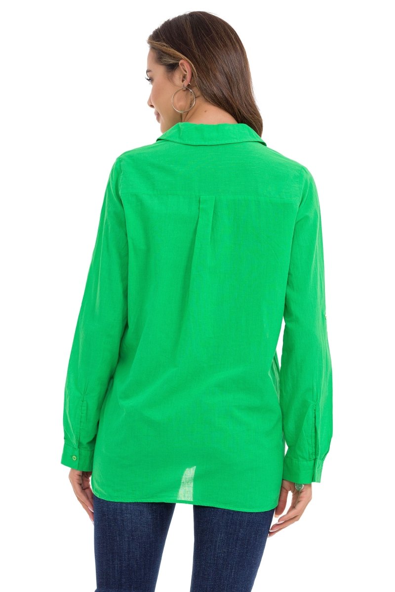 WH123 Linen Women's Shirt