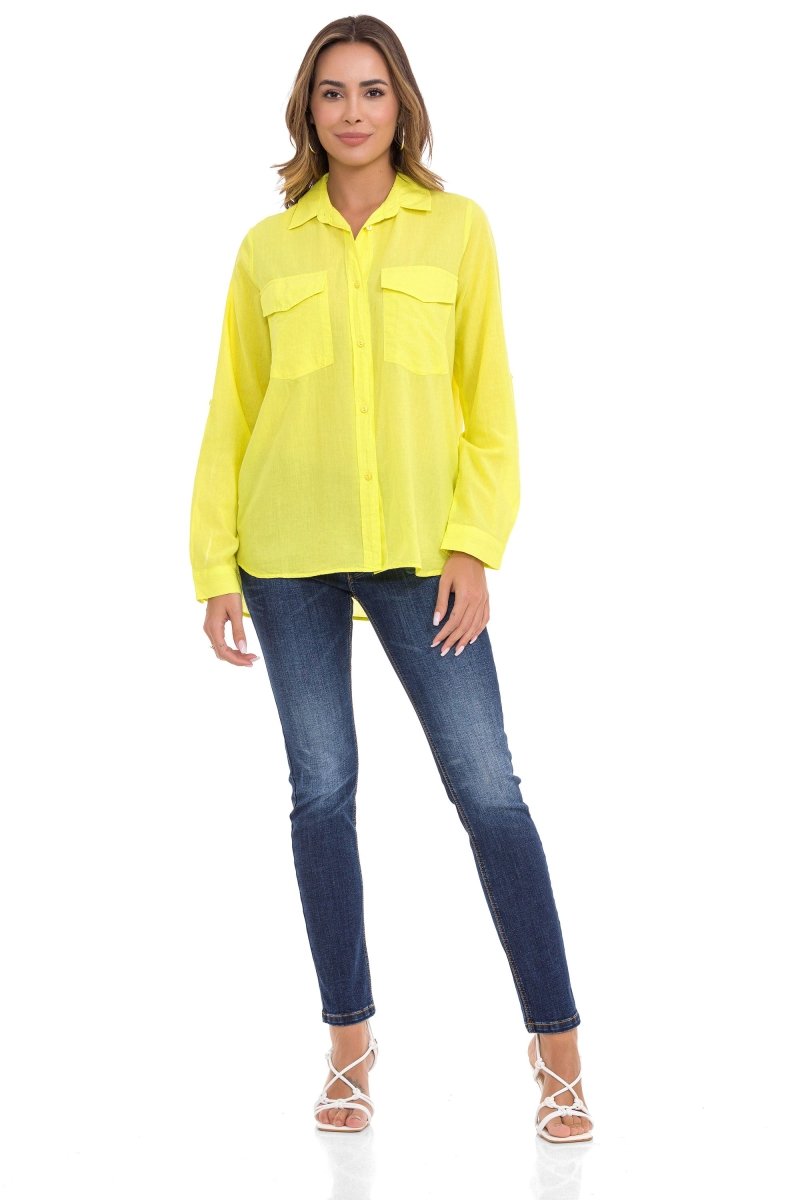 WH123 Linen Women's Shirt
