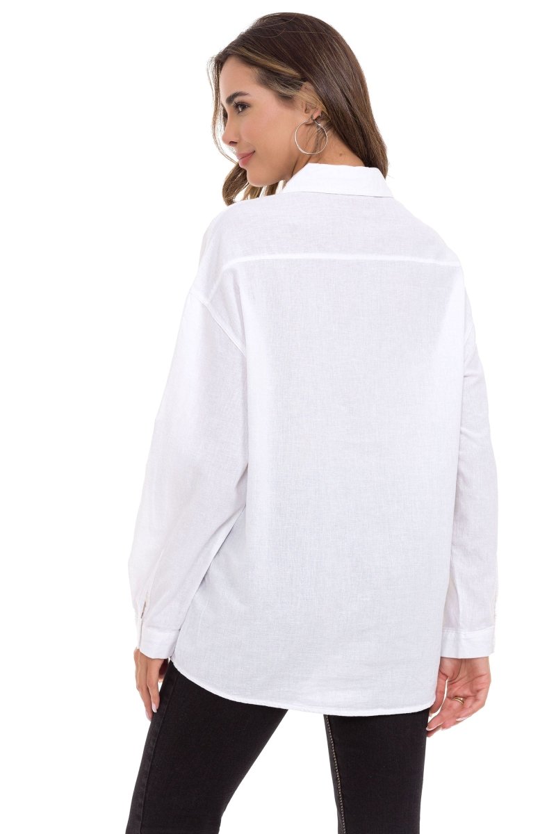 WH125 Long Oversized Women's Shirt
