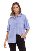WH125 Long Oversized Women's Shirt