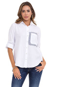 WH128 Back Detail Women's Shirt