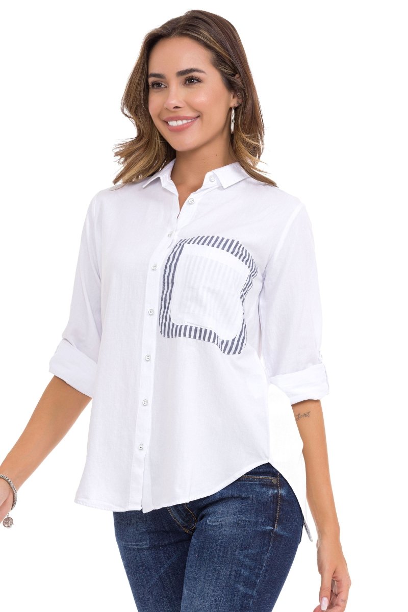 WH128 Back Detail Women's Shirt