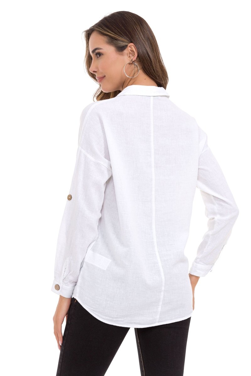 WH132 Basic Summer Linen Shirt