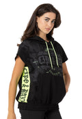 WT374 Women's Sleeveless Hoodie T-Shirt