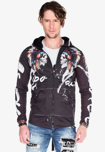 CL263 Native American Hooded Men's Sweatshirt