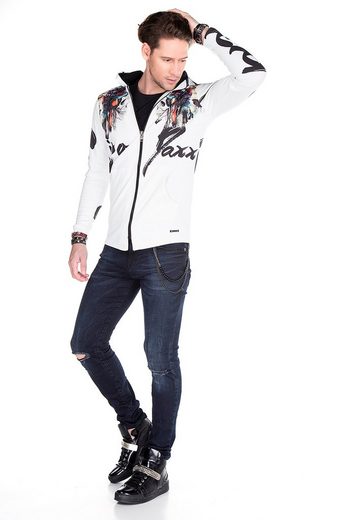 CL263 Native American Hooded Men's Sweatshirt