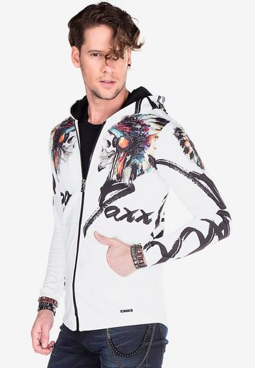 CL263 Native American Hooded Men's Sweatshirt
