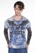 CL265 Slim Fit Wing Print Men's Sweatshirt